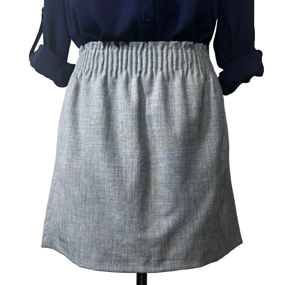 J. Crew Mercantile Gray Sidewalk Skirt Size 6 - Picture 11 of 11